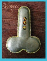 Брошь "ФАКУН ПЕРЛАМУТРОВЫЙ"