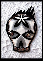 Брошь "ЧЕРЕПУШКА-голова без ушка!"